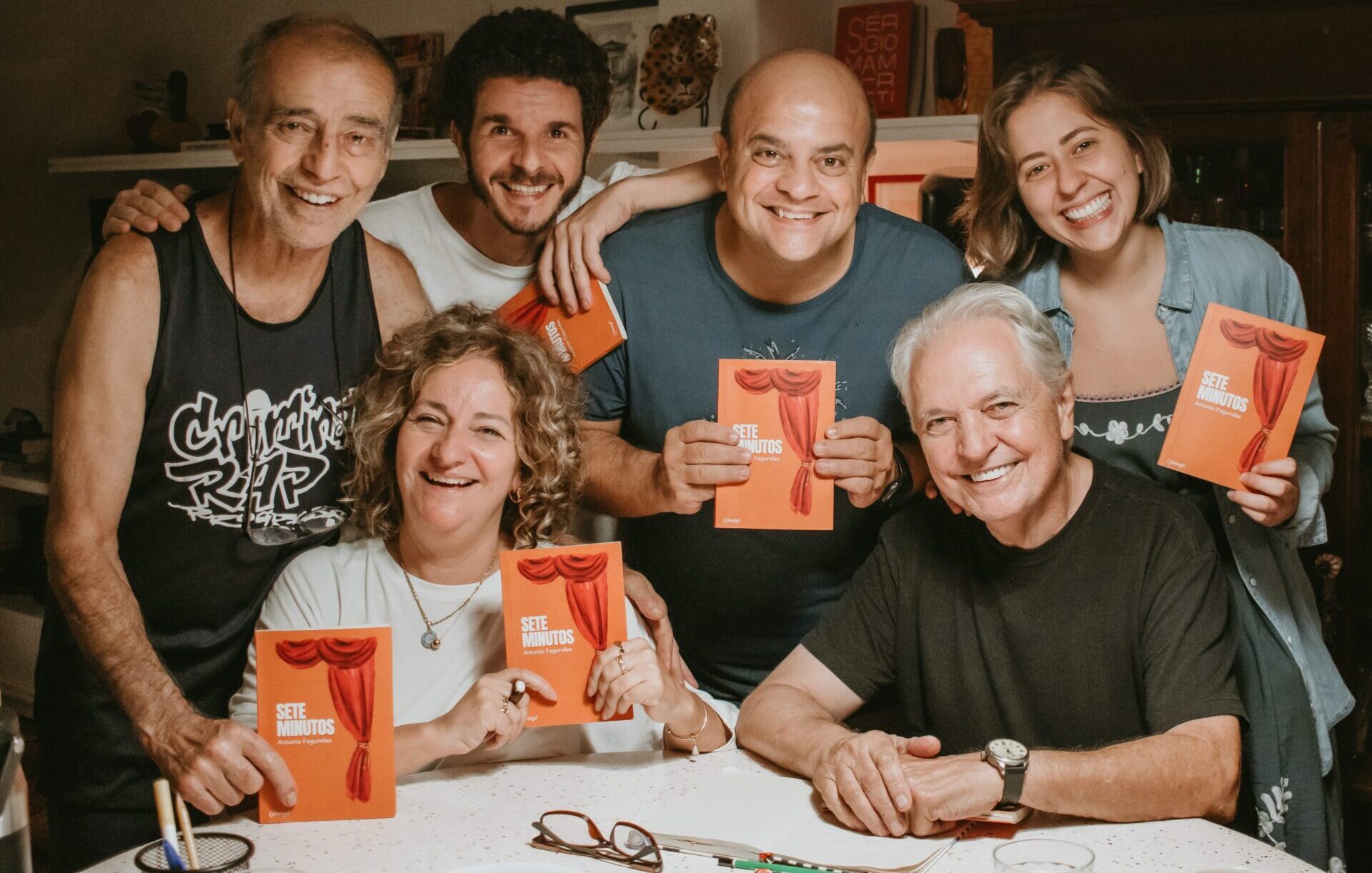 Cena do espetáculo Sete Minutos