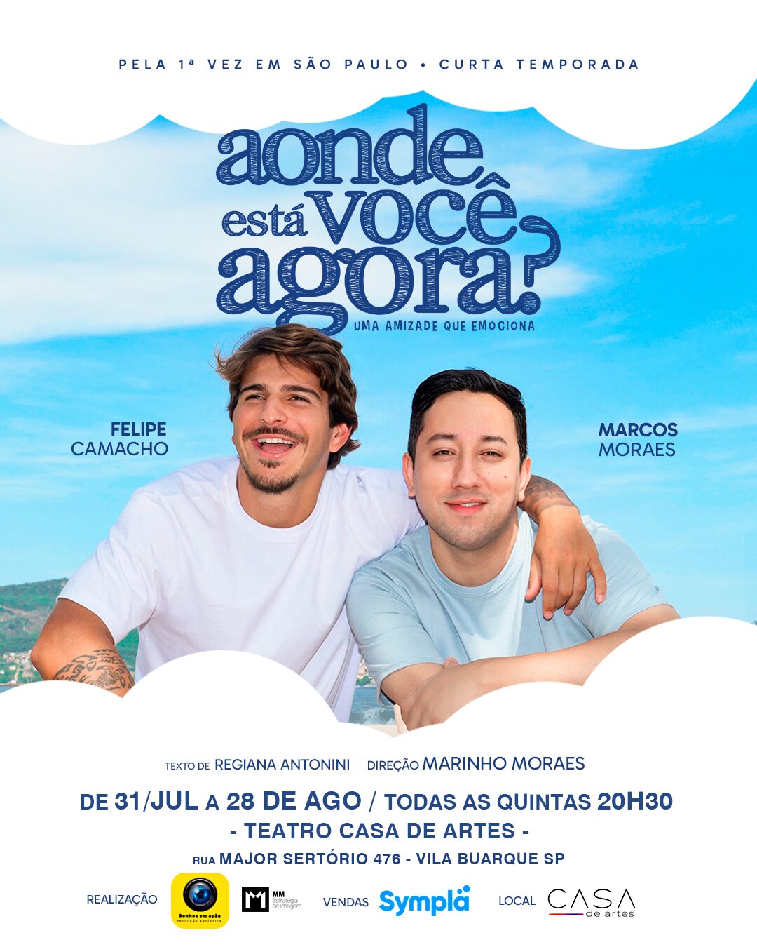 AONDE ESTÁ VOCÊ AGORA?